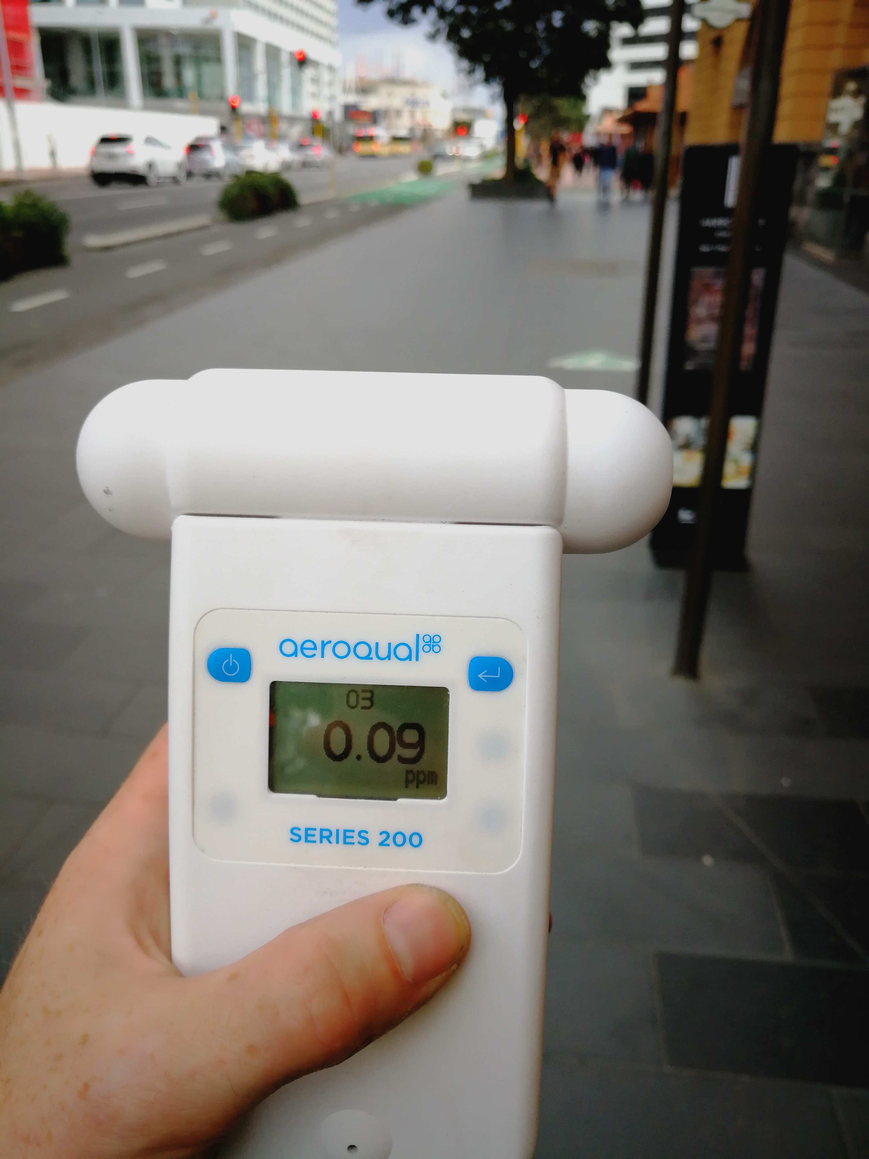 Urban air quality monitoring
