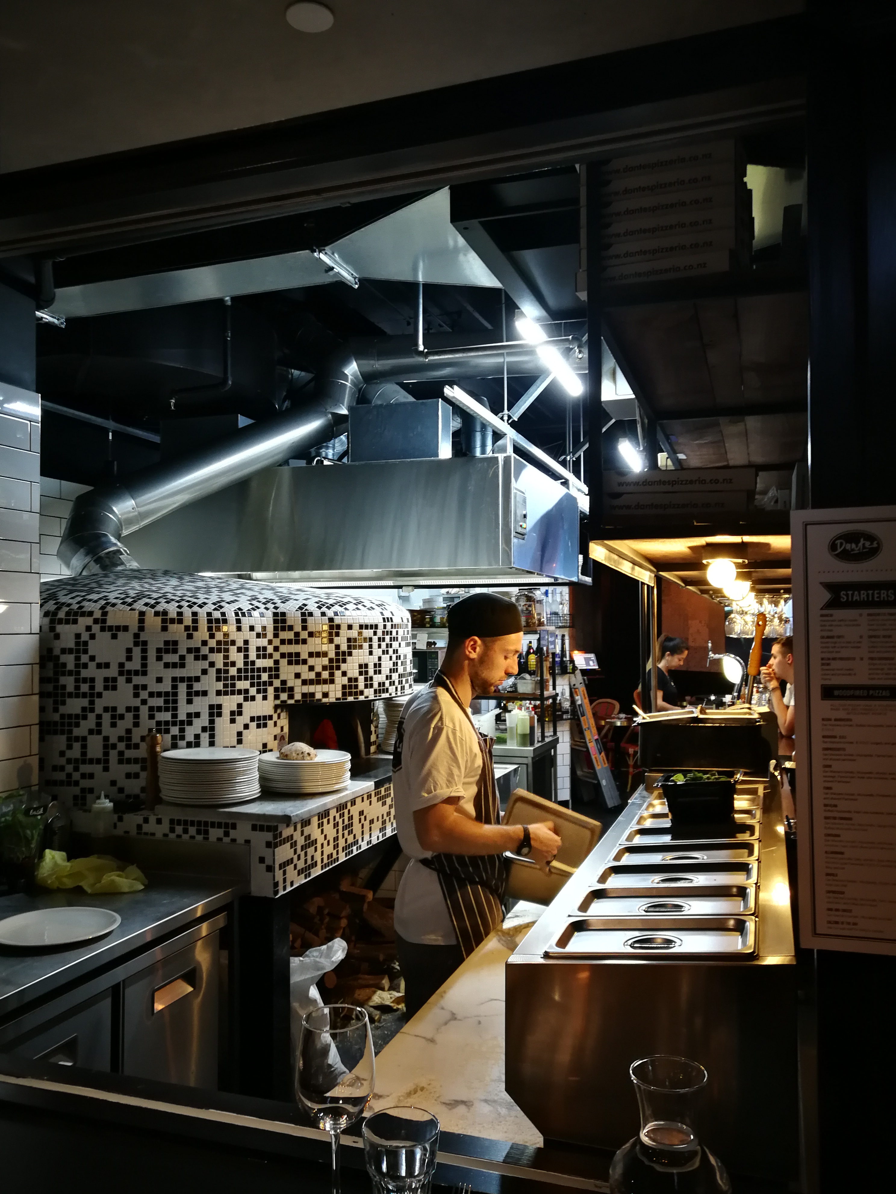 Commercial kitchen ventilation install